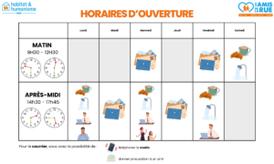 Horaires Ouvertures Amis De La Rue